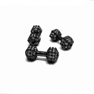 Kraal Zirkonia Dumbbell 15x8mm